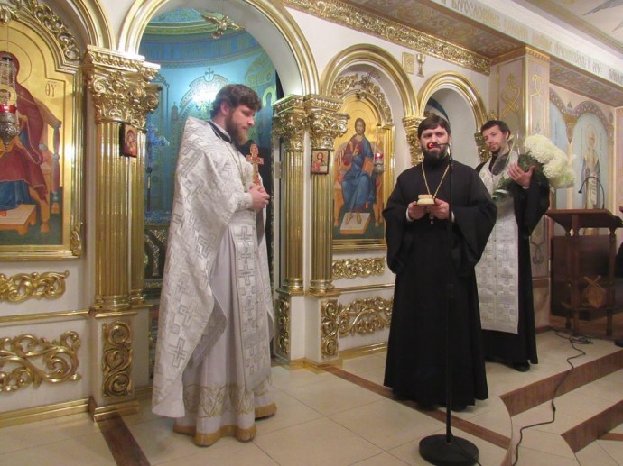 Поздравляем отца Павла с днем ангела.