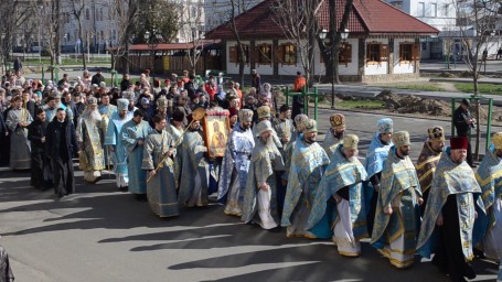 Крестный ход в городе Измаиле