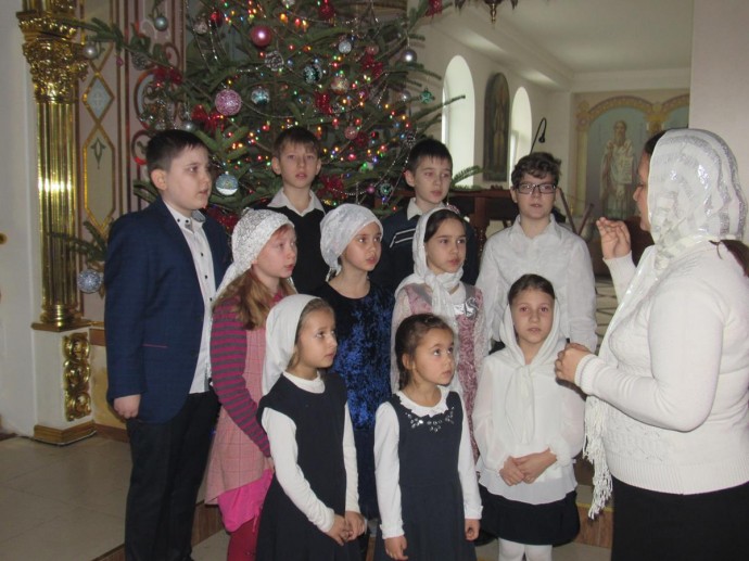 Детский хор нашей Воскресной школы