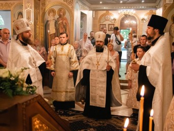 Вечернее Богослужение в канун праздника Вознесения Господня