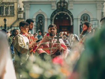 Изнесение Честных Древ Животворящего Креста Господня. ФОТО