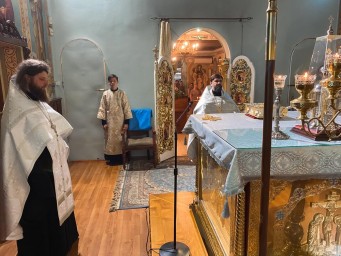 Всенощное бдение в канун 7-ой Недели по Пасхе.